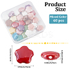 40Pcs Handmade Porcelain Beads PORC-PA0001-21-2