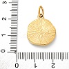 304 Stainless Steel Enamel Pendants STAS-I331-06G-4