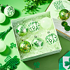 Saint Patrick's Day Theme Plastic & Polyester Ball Pendant Decorations AJEW-WH0299-34-8