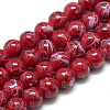 Drawbench Glass Beads Strands DGLA-S115-8mm-L13-1