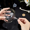 Transparent Glass Candle Holders with Candle Wick DIY-WH0308-996C-3