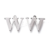 Tarnish Resistant 304 Stainless Steel Charms STAS-H112-W-P-2