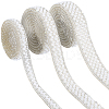 3 Yards 3 Styles Self-adhesion ABS Imitation Pearl with Rhinesatone Hotfix Rhinestone DIY-CY0001-88-1