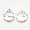 Tibetan Style Alloy Pendants TIBE-Q072-22AS-RS-2
