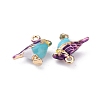 Alloy Enamel Pendants LS-ENAM-R149-08B-G-2