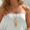 Elegant Zinc Alloy Tassel Pendant Long Necklaces for Street Party ZC8760-1