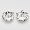 Tibetan Style Alloy Pendants LS-TIBEP-T009-11AS-RS-2