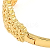 Hollow Rack Plating Brass Hinged Bracelets for Women BJEW-M040-18G-3