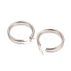 Non-Tarnish 304 Stainless Steel Geometric Hoop Earrings STAS-D171-16A-P-2