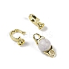 Natural Sodalite with Brass Fold Over Clasps G-G141-03G-19-2