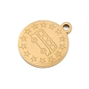 304 Stainless Steel Pendants SA-CBAE30B-03B-G-3