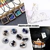 800G 2 Style Natural Quartz Crystal & Obsidian Beads G-CA0001-39-8