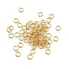 Brass Open Jump Rings KK-B147-03B-G-1