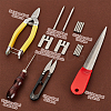 Stainless Steel Knitting Tool Set DIY-GA0006-60-3
