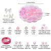 DIY Acrylic & ABS Plastic Imitation Pearl Beads Bracelets Jewelry Making Kits DIY-FS0006-24C-5