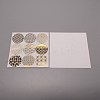 Round Waterproof Paper Gift Tag Stickers DIY-WH0258-84-1