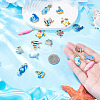24Pcs 12 Styles Alloy Pendants FIND-TA0010-87-7