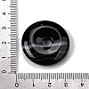 Natural Black Banded Agate(Dyed & Heated) Pendants G-F820-13A-04-3