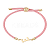 1Pc Adjustable Nylon Cord Slider Bracelets for Women BJEW-LP0001-32E-03-1