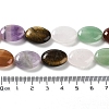 Natural Green Aventurine & Amethyst & Tiger Eye & Rose Quartz & Quartz Crystal & Carnelian Beads Strands G-L164-A-19-5