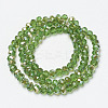 Electroplate Glass Beads Strands EGLA-A034-T3mm-K04-2