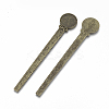 Tibetan Style Alloy Cabochon Setting LS-TIBE-R001-02AB-1