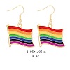 Alloy Dangle Earrings DT7553-1-1