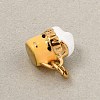 304 Stainless Steel Enamel Pendants SA-CBA5CD0-33G-2