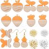 DIY Dangle Earring Making Kits RESI-OC0001-09-1