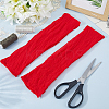 30Pcs Polyester Silk Flower Stockings Material AJEW-CY0002-29B-4