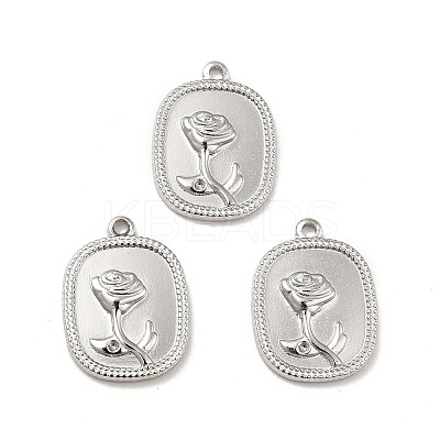 Non-Tarnish 304 Stainless Steel Pendants STAS-E176-09P-1