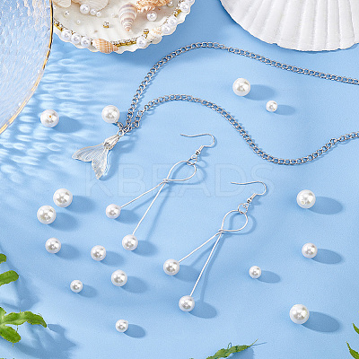 30Pcs 3 Sizes Shell Pearl Beads BSHE-PH0001-21-1