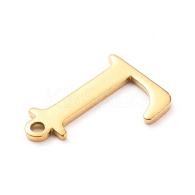 PVD Vacuum Plating 304 Stainless Steel Charms STAS-H112-L-G-1