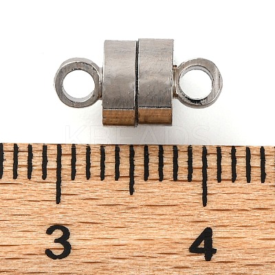 Rack Plating Brass Magnetic Clasps KK-Z070-16P-1