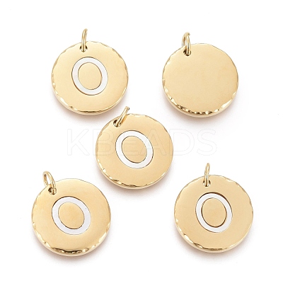 316 Surgical Stainless Steel Pendants X-STAS-F256-015O-G-1