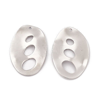 Non-Tarnish 304 Stainless Steel Pendants STAS-B031-11P-1