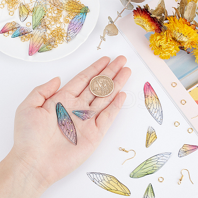 16Pcs Resin Earrings Accessories RESI-PH0001-47-1