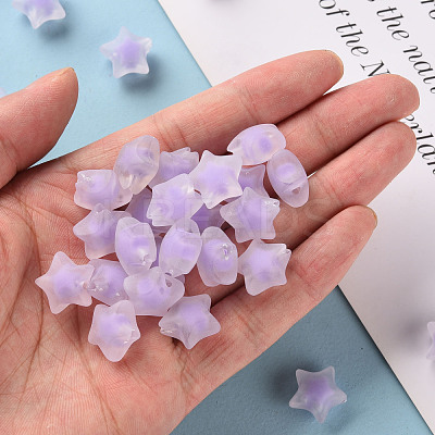 Transparent Acrylic Beads TACR-S152-02C-SS2114-1