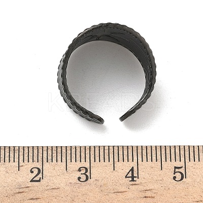 304 Stainless Steel Cuff Open Rings RJEW-D338-02F-EB-1