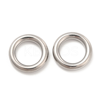 Non-Tarnish 304 Stainless Steel Linking Rings X-STAS-D246-01A-05P-1