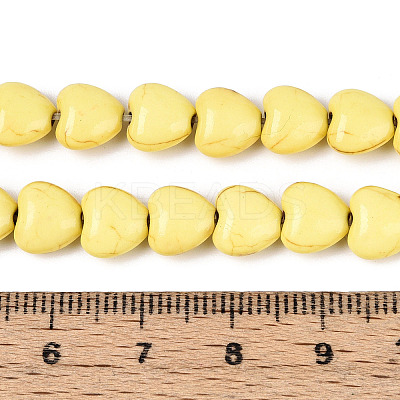 Synthetic Turquoise Beads Strands G-N352-05A-1
