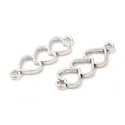50Pcs Tibetan Style Alloy Connector Charms PALLOY-YW0003-29AS-1