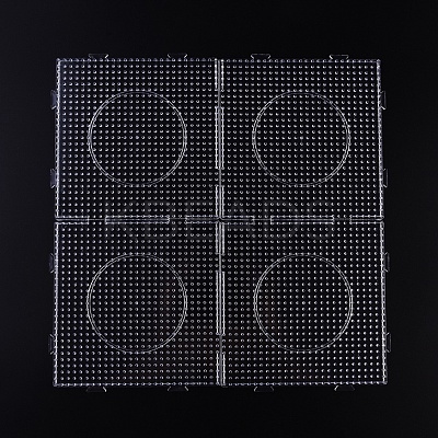ABC Plastic Pegboards used for 5x5mm DIY Fuse Beads DIY-X0293-99-1
