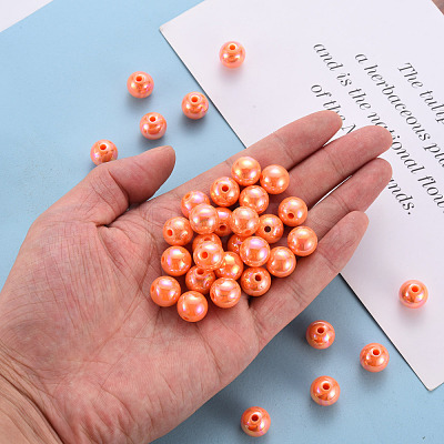 Opaque Acrylic Beads MACR-S370-D12mm-19-1