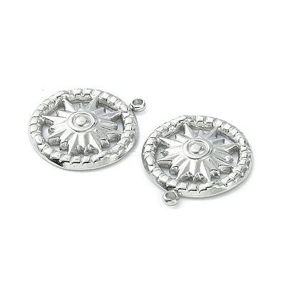 Non-Tarnish 304 Stainless Steel Charms STAS-L269-012P-1
