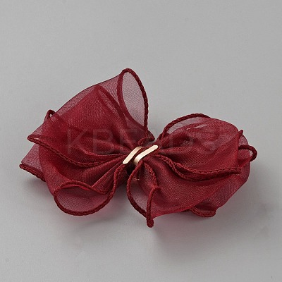 Polyester Gauze Shoe Decorations FIND-WH0126-593A-1