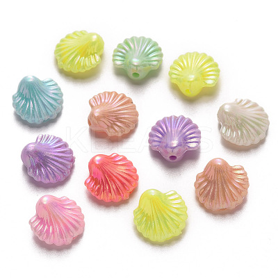 Opaque Acrylic Beads SACR-R250-11-1