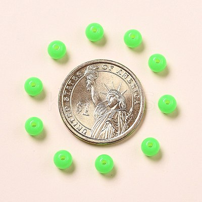 Fluorescent Acrylic Beads MACR-R517-6mm-07-1
