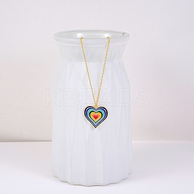 10Pcs 2 Colors Alloy Enamel Pendants ENAM-SZ0001-58-1