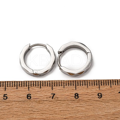 304 Stainless Steel Hoop Earrings EJEW-D331-10P-1